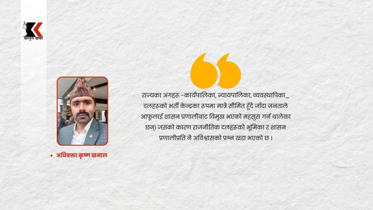 नेपालमा गणतन्त्रको वर्तमान अवस्था: चुनौती र सम्भावना