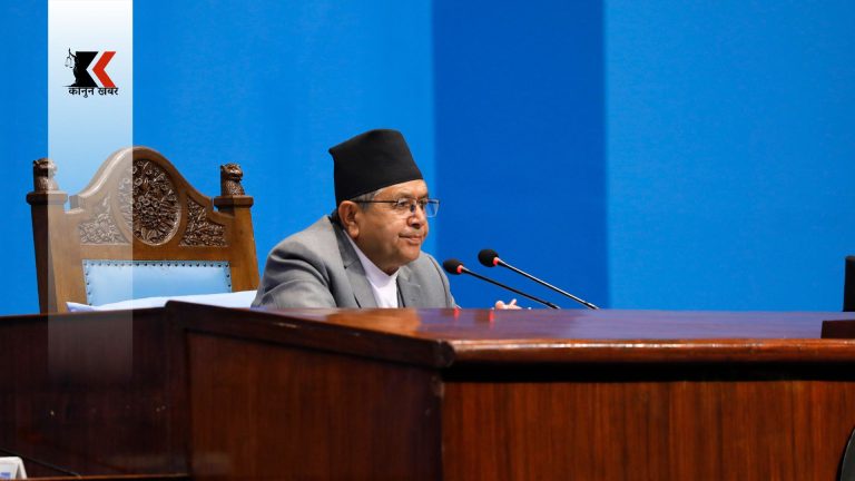 पतञ्जली जग्गा प्रकरणः माधव नेपालको सांसद पद निलम्बनबारे सदनमा औपचारिक जानकारी